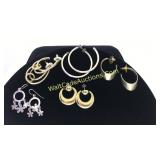 Earrings 5 Pair