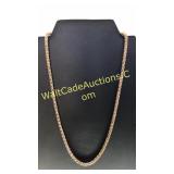 Stainless steel Rose Gold Color Necklace