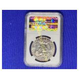 1974 Eisenhower Dollar Graded Coin MS-65