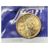 2000-P Sacagawea Dollar in a Littleton Coin Co.