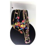 Beaded Necklace Lot Of 3