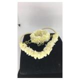 Vegetable Ivory Necklace & Bracelet
