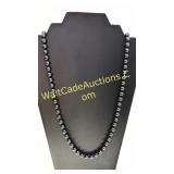 Hematite Beaded Necklace