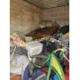 Bicycle, appliances, household goods, clothes, bed
