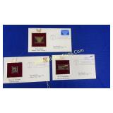 First Day Issue Cachet Lot Authentic Lot Of 3
