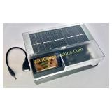 Solar battery Charger w/meter by SOLA