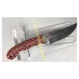 Damascus Steel 4 in Blade Hunting Knife