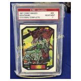 1987 Nightmare Comic Imaged NM 7 Graded Card