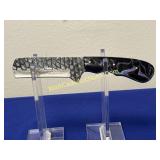 Damascus Knife w/ Sheath 4.5 inch Damascus