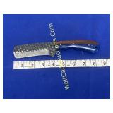 Damascus Knife w/ Sheath 4 inch Damascus
