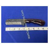 Damascus Knife w/ Sheath 4 inch Damascus