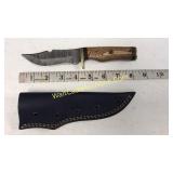 Damascus Steel 6 in Blade Hunting Knife