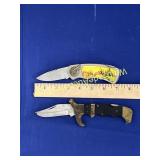 Pocket Knife Set of 2Knife (1) - clip point