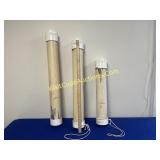 Storage Tubes W/ Lids - (3) Sizes Built for