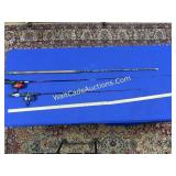 Rod N Reels - Mix lot of 3 Zebco