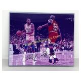 Earvin ï¿½Majicï¿½ Johnson / Michael Jordan 8x10