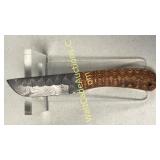 Damascus Steel 4 in Blade Hunting Knife