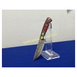 Damascus Knife 4.5 inch Damascus Clip Point