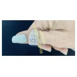 Cz Diamond Ring Size 11