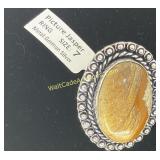 Jasper Ring with German Silver size 7