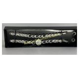 Burgi watch set - 3 pc Includes Watch,