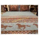 Queen Size Bedroom 4Pc Set Western