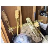 AIR CONDITIONER, BOXES, TIRES