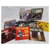 Hank Willimas & Hank Williams Jr. Vinyl Albums