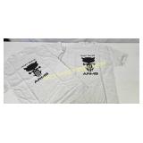 T-shirts - (2) "East Texas Arms", Size 2XL, Ash