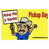 Pickup Day is Tuesday 10-4pm