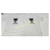 T-shirts - (2) "East Texas Arms", Size XL, Ash