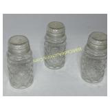 Planters Peanuts Glass Canisters (3)