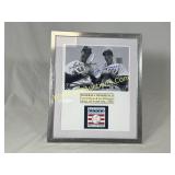 Ted williams/ Joe DiMaggo 8x10 signed photograph