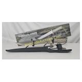 Survival Knife,15" Stainless Steel