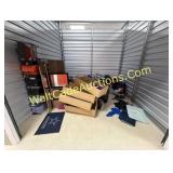 CHEST OF DRAWERS, MIRROR, CLOTHES
