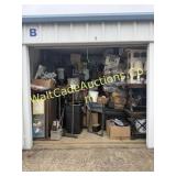 B001 is a 10x10 unit with furniture, appliances,,