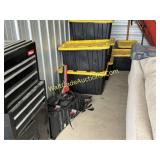 KAYAK W/PADDLES, TOOLBOX, TV
