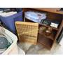 VINTAGE ITEMS, SMALL FURNITURE, LOTS OF TOTES