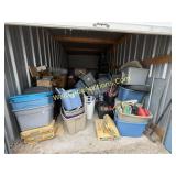 METAL SHELF, TOTES, HANDICAP ACCESSORIES