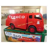 Texaco 1949 White Tilt Cab Tank Truck Bank - Die