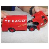 Texaco 1949 White Tilt Cab Tank Truck Bank - Die