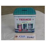 Texaco Bank Tin 6"x5"x3"