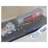Texaco Tanker Truck in Acrylic Display