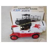 Mobil Gas - 1918 Tanker - Die Cast Bank - 1/25 -