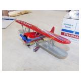 Exxon Tiger Spirit Stearman Bi-Plane Coin Bank