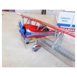Exxon Tiger Spirit Stearman Bi-Plane Coin Bank