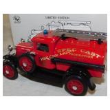 Ford Model A Fire Truck - Die Cast Bank - 1/25 -
