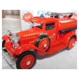 Ford Model A Fire Truck - Die Cast Bank - 1/25 -