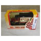 Dr Pepper 1923 Truck - Die Cast Bank - 1/25 - by
