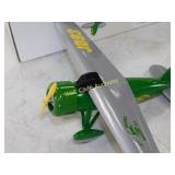 John Deere Vintage Air Plane Coin Bank Made By